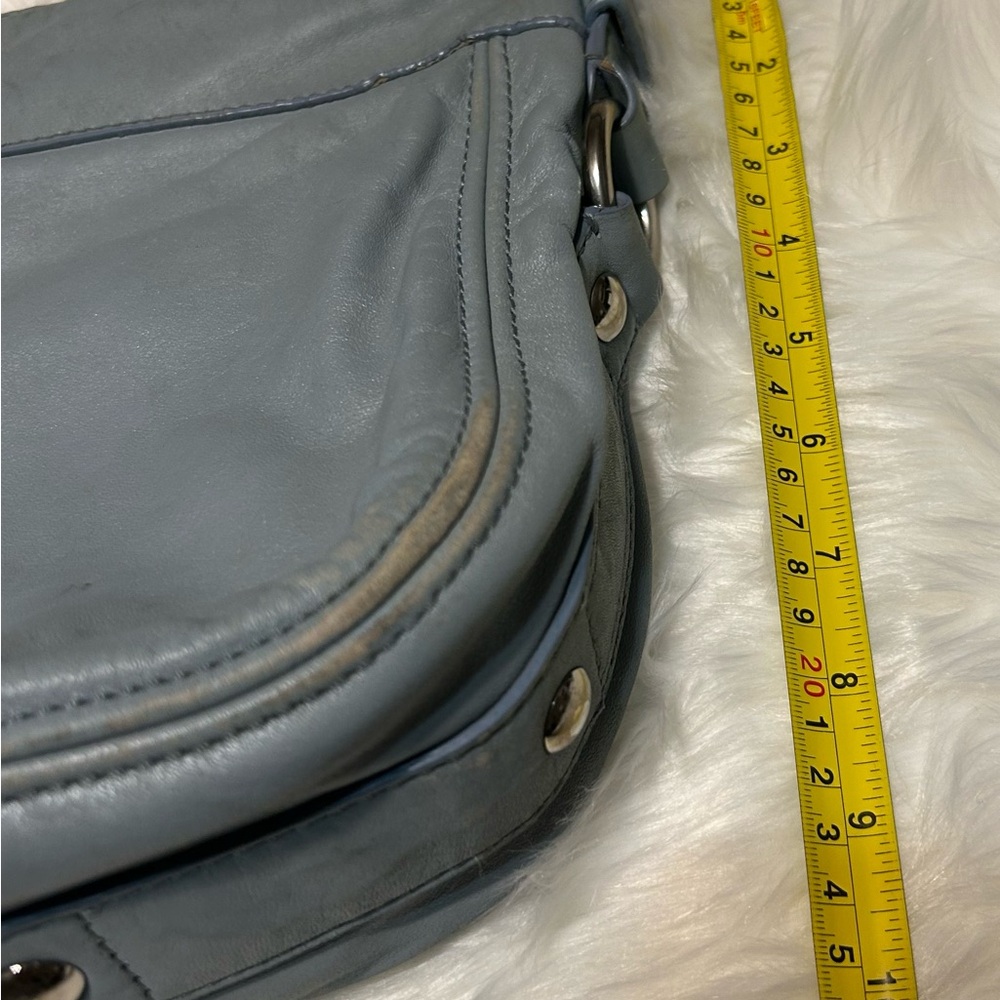 Coach Sky Blue Zoe Hobo Bag - Picture 14 of 16